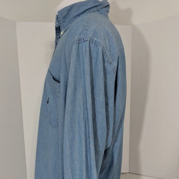 90'S NAUTICA Long Sleeve Button Down Shirt Men's M Vintage /eaa457130